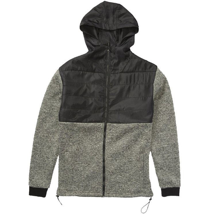 ТОЛСТОВКА  Billabong TRANSITION JACKET BLACK HEATHER