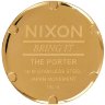 ЧАСЫ  Nixon PORTER NYLON GOLD/WHITE/RED