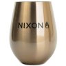 БОКАЛ  MIZU NIXON WINE CUP SET (2) LOCK UP Glossy Rose Gold w/ Black Print