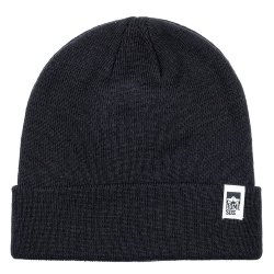 ШАПКА  ROME LOGO BEANIE BLACK