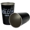 СТАКАН  MIZU VOLCOM PARTY CUP SET (2) SERUM Glossy Black w/ White Print