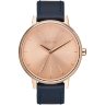 ЧАСЫ  Nixon Kensington Leather ROSE GOLD/NAVY