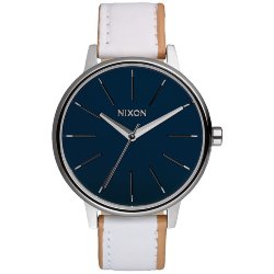 ЧАСЫ  Nixon Kensington Leather NAVY/WHITE