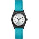 ЧАСЫ  Nixon SMALL TIME TELLER LEATHER SILVER/TURQUOISE