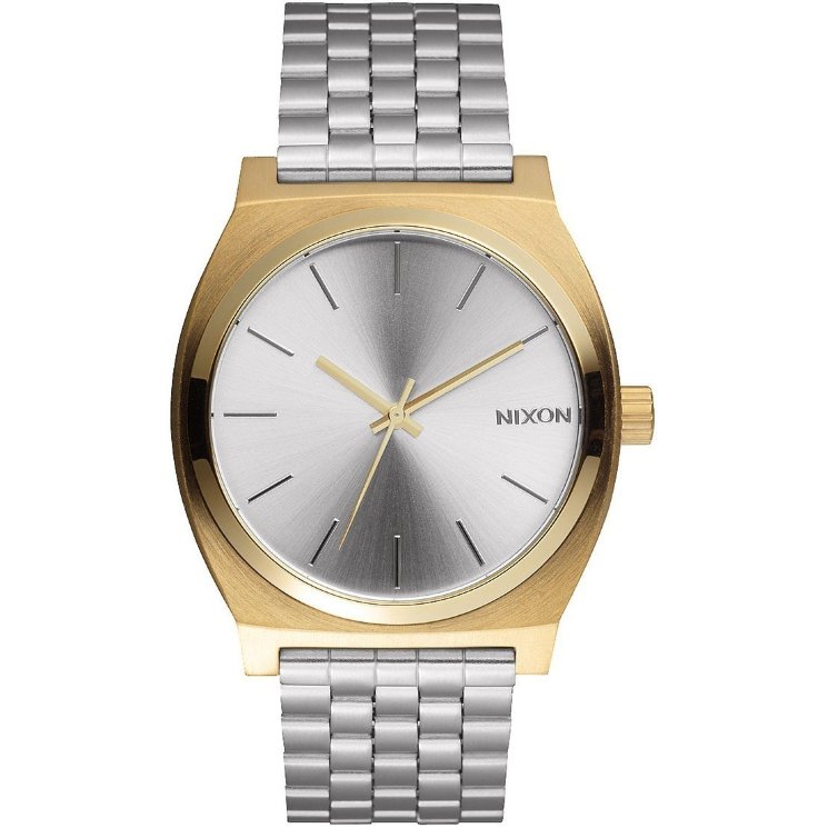 ЧАСЫ  Nixon Time Teller GOLD/SILVER/SILVER