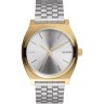 ЧАСЫ  Nixon Time Teller GOLD/SILVER/SILVER