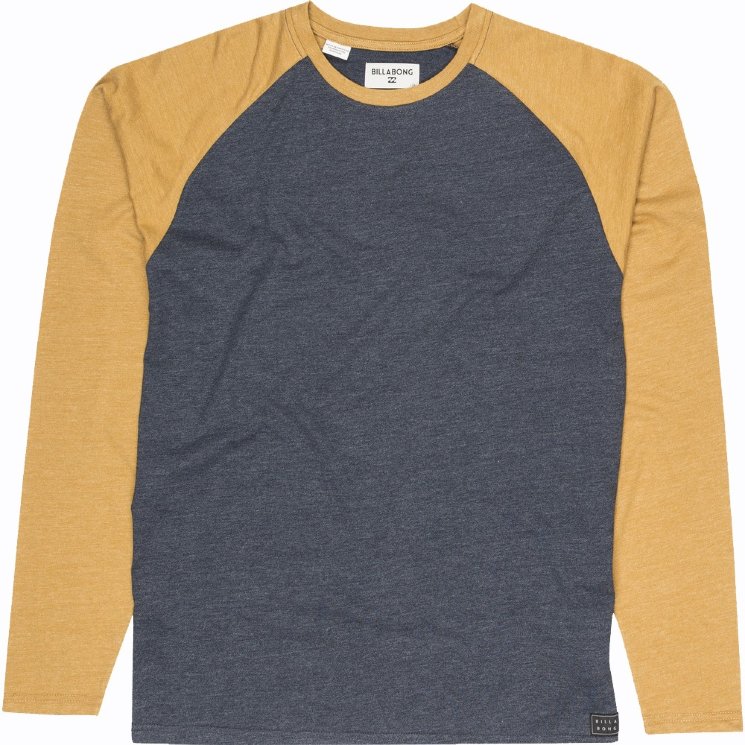 ЛОНГСЛИВ  Billabong ALLDAY TEE LS DARK SLATE HTR